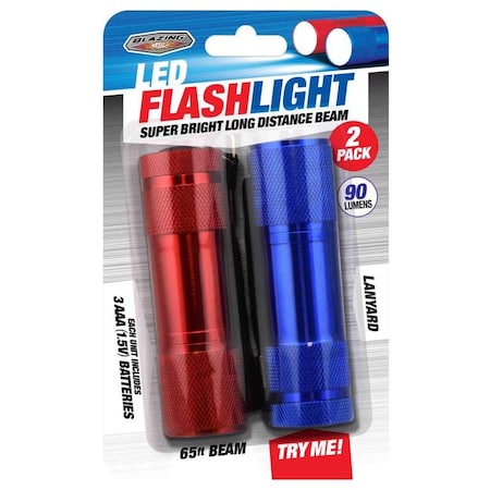 Blazing Ledz FLASHLIGHT LED AAA 2PK 768262